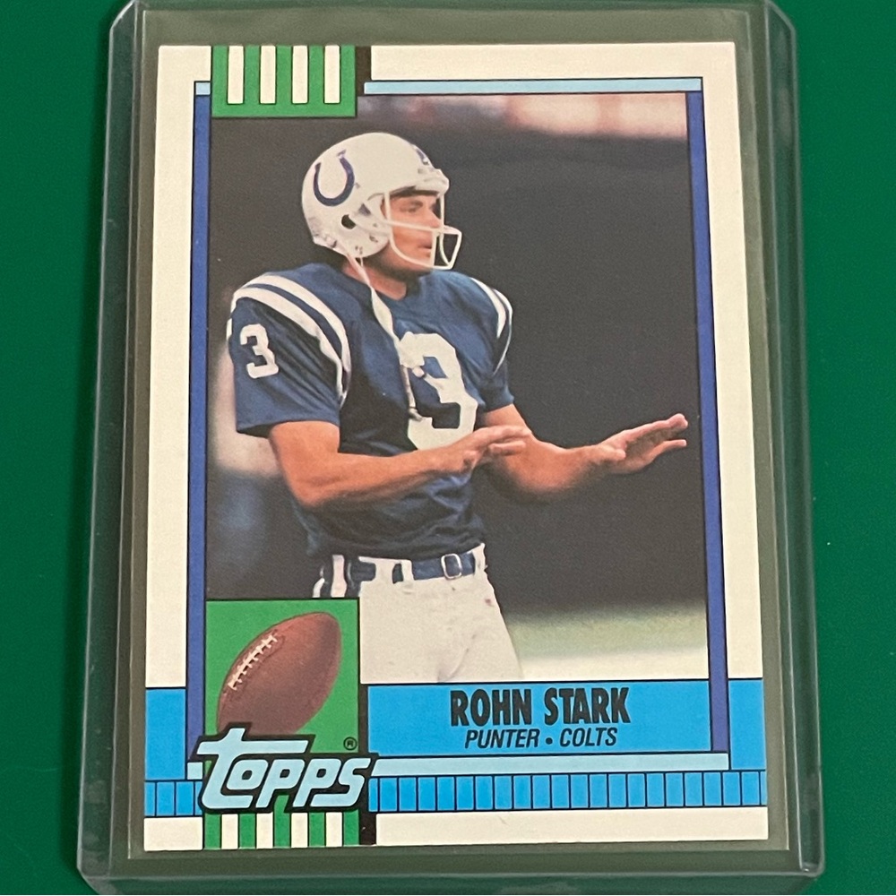 Rohn Stark #301 1990 Topps Football Trading Card